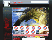 Tablet Screenshot of centrodiversaonautica.com